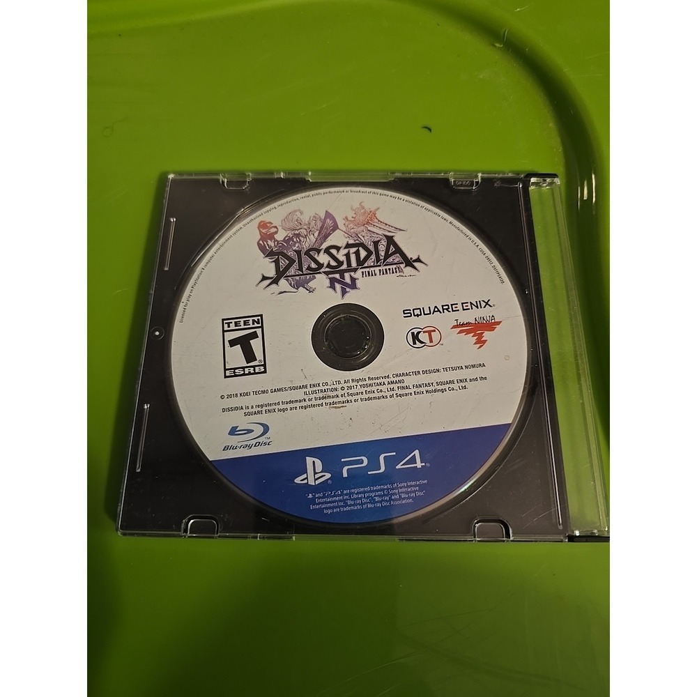 Dissidia Final Fantasy NT (PlayStation 4, 2018) DISC ONLY